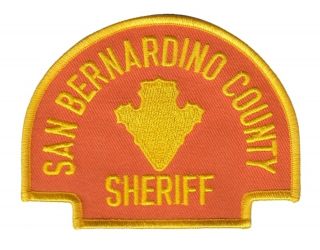 San Bernardino County SHERIFF Shoulder Patch